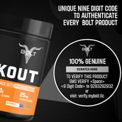 6 - Bolt Pre Workout,  0.66 lb  Blueberry 