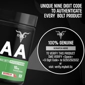 6 - Bolt BCAA, 0.52 lb 30 Servings Watermelon Fizz