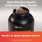 10 - ON (Optimum Nutrition) Gold Standard 100% Whey Protein, 2 lb Unflavoured