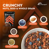 3 - Dr. Morepen Protein Muesli, 1 kg Chocolate