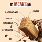 6 - MuscleBlaze Protein Wafer, 1 bar(s) Coffee
