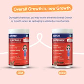 3 - Supermilk Gritzo Growth for Girl 13+ years, 400 g Double Chocolate