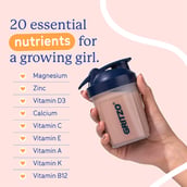 8 - Supermilk Gritzo Growth for Girl 13+ years, 400 g Double Chocolate