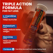 3 - Fast & Up L Carnitine 3000mg Effervescent, 10 tablet(s) Mango