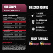 2 - Exalt Supps Kill Script Pre Workout, 0.66 lb Lemon