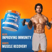 2 - Fast & Up Glutamine, 0.66 lb Unflavoured