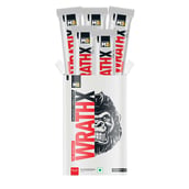 8 - MuscleBlaze Pre Workout WrathX, 0.19 lb Fruit Fury (Mono Carton Pack of 5)