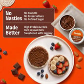 3 - Pintola High Protein Peanut Butter,  1 kg  Dark Chocolate Crunchy 