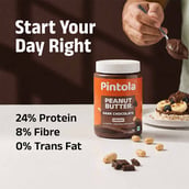 3 - Pintola Dark Chocolate Peanut Butter, 1 kg Creamy