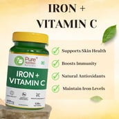 7 - Pure Nutrition Iron + Vitamin C, 120 tablets