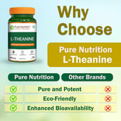 6 - Pure Nutrition L-Theanine,  60 veggie capsule(s) 