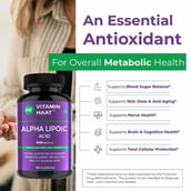 4 - Vitaminhaat Alpha Lipoic Acid 600mg,  60 capsules 