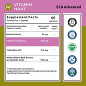 2 - Vitaminhaat ECA Advanced Thermogenic Formula,  60 capsules  Unflavoured 