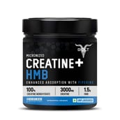 1 - Bolt Micronized Creatine+HMB, Unflavoured 0.33 lb