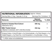 2 - HealthyHey Nutrition Berberis (Berberine 95%) with Milk Thistle, 30 veggie capsule(s)