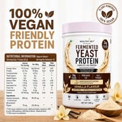 5 - HealthyHey Nutrition Fermented Yeast Protein,  1.1 lb  Vanilla 