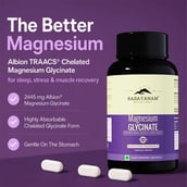 8 - Rasayanam Magnesium Glycinate,  Unflavoured  60 tablet(s) 
