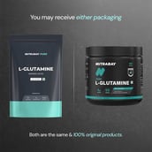 2 - Nutrabay Pure 100% Glutamine Amino Acid,  0.55 lb  Unflavoured 