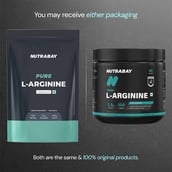 2 - Nutrabay Pure 100% L-Arginine Amino Acid, 0.55 lb