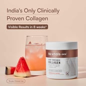 6 - HealthKart HK Vitals Skin Radiance Collagen, 200 g Watermelon