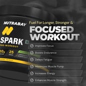 4 - Nutrabay Gold Spark Pre-Workout Energy,  0.55 lb  Green Apple 