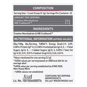 MuscleBlaze Pre Workout WrathX & Creatine Monohydrate CreAMP 0.22 lb & Shaker Combo