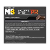 4 - MuscleBlaze Biozyme Whey PR, 2.2 lb Cookies & Cream