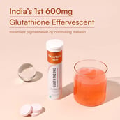 3 - HealthKart HK Vitals Glutathione Effervescent, Strawberry 15 tablet(s)
