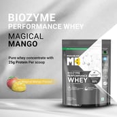 2 - MuscleBlaze Biozyme Performance Whey,  2.2 lb  Refill Pack Magical Mango
