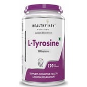 1 - HealthyHey Nutrition L-Tyrosine,  120 capsules 