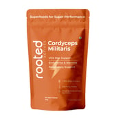 Rooted Active Naturals Cordyceps Militaris Organic Mushroom Extract, 45 g