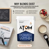 11 - AS-IT-IS Nutrition ATOM PWR Whey Protein XL,  8.8 lb  Double Rich Chocolate 