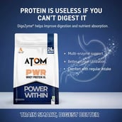 8 - AS-IT-IS Nutrition ATOM PWR Whey Protein XL,  2.2 lb  Dubai Kunafa 