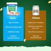 5 - Myfitness by brnd.me Natural Peanut Butter,  1.25 kg  Crunchy 