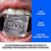 2 - Curiously +IVE Electrolytes Drink Mix Hydration + Recovery, 20 sachets/pack Lemonade