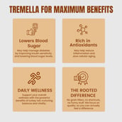 9 - Rooted Active Naturals Tremella Organic Mushroom Extract, 60 veggie capsule(s)