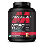 1 - MuscleTech NitroTech Whey Protein, 3.8 lb Cappuccino