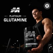 5 - MuscleTech Platinum Glutamine, 0.55 lb Unflavoured