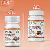 6 - INLIFE Flaxseed Oil-Omega 3,6,9, 60 veggie capsule(s)