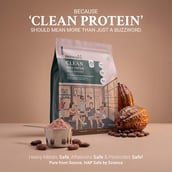 1 - TrueBasics Clean Whey Protein (Isolate + Concentrate), 2.2 lb Salted Dark Chocolate