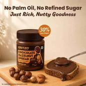 2 - Supermilk Gritzo Growth for Boy/Girl 2-6 years, 400 g Chocolate with Spread