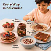 7 - Supermilk Gritzo Growth for Boy/Girl 2-6 years, 400 g Chocolate with Spread