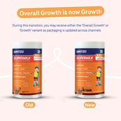 Supermilk Gritzo Growth for Girl 10 to 12 years, 400 g Double Chocolate