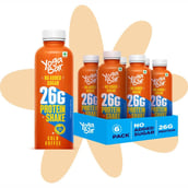 1 - Yogabar 26g Protein Shake, 6 Piece(s)/Pack Cold Coffee
