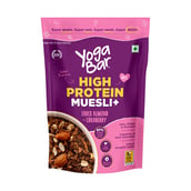 2 - Yogabar High Protein Muesli, 850 g Choco Almond Cranberry (Pack of 2)