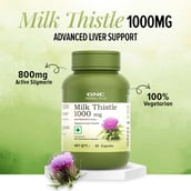 2 - GNC Milk Thistle 1000mg,  60 capsules 
