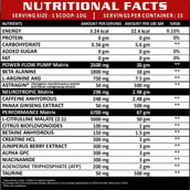 3 - Ripped Up Nutrition Conquer Ultra Maxx,  0.33 lb  Watermelon Mint 