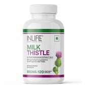 2 - INLIFE Milk Thistle (800mg), 120 veggie capsule(s)