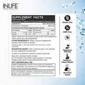 6 - INLIFE N Acetyl Cysteine NAC 600mg, 60 veggie capsule(s)