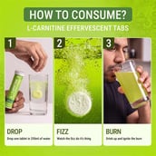 6 - MuscleBlaze L-Carnitine - 2000mg Effervescent, 20 tablet(s) Key Lime